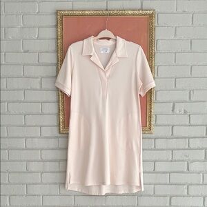 Southcott Threads Katherine Dress in Blush - Short-sleeved collared dress